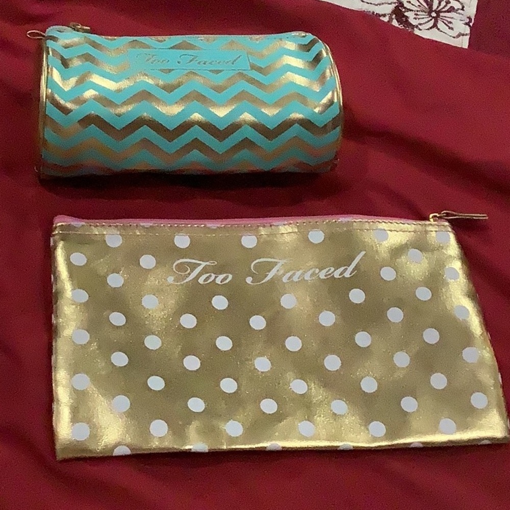 Too faced cosmetic bags